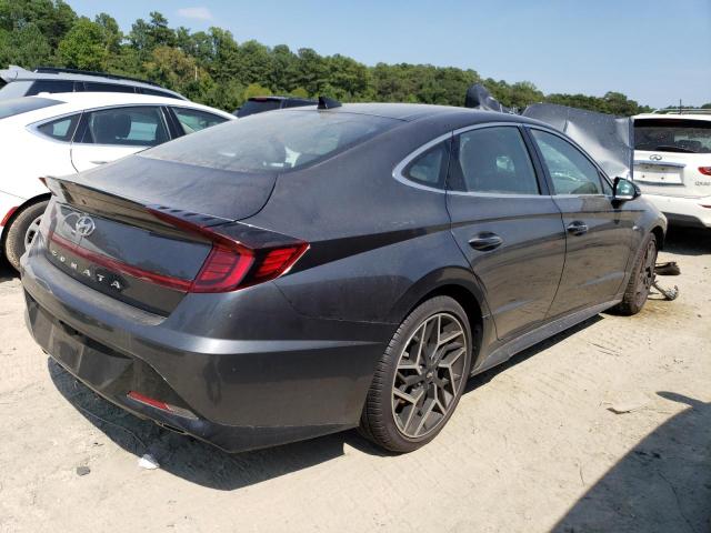 KMHL14JC2PA277954 - 2023 HYUNDAI SONATA N LINE GRAY photo 3