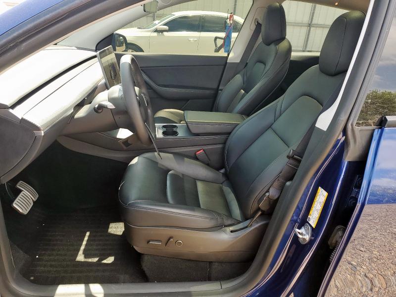 7SAYGDEF7NF463669 - 2022 TESLA MODEL Y Bleu photo 7