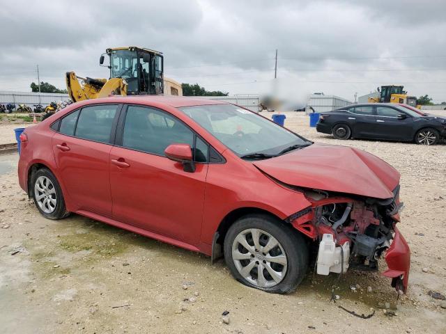 5YFEPRAEXLP080272 - 2020 TOYOTA COROLLA LE წითელი ფოტო 4