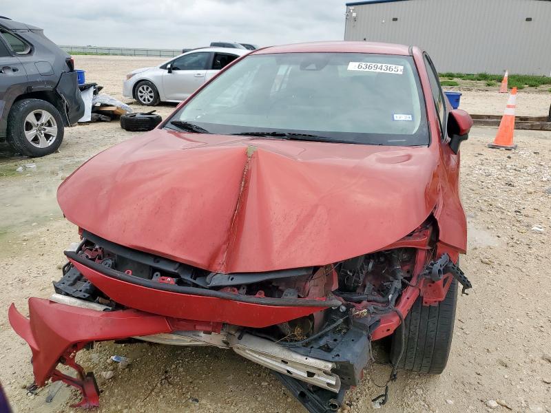 5YFEPRAEXLP080272 - 2020 TOYOTA COROLLA LE წითელი ფოტო 5