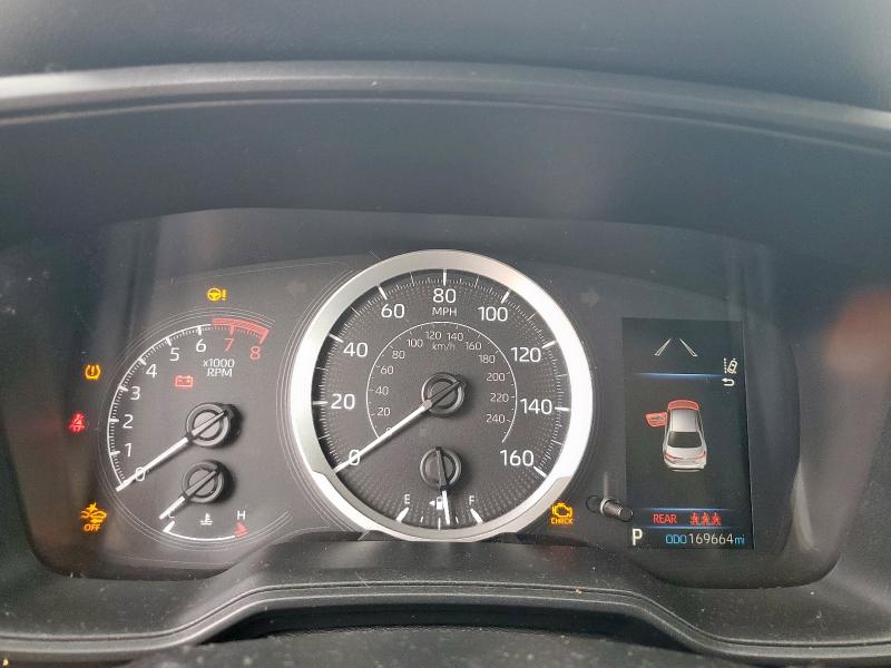 5YFEPRAEXLP080272 - 2020 TOYOTA COROLLA LE წითელი ფოტო 9