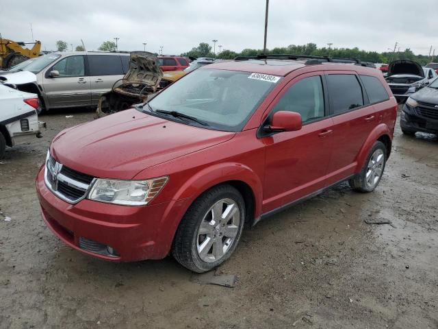 3D4GH57V99T166848 - 2009 DODGE JOURNEY SXT RED photo 1