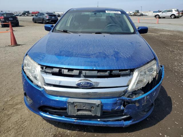 3FAHP0HA5CR232034 - 2012 FORD FUSION SE BLUE photo 5