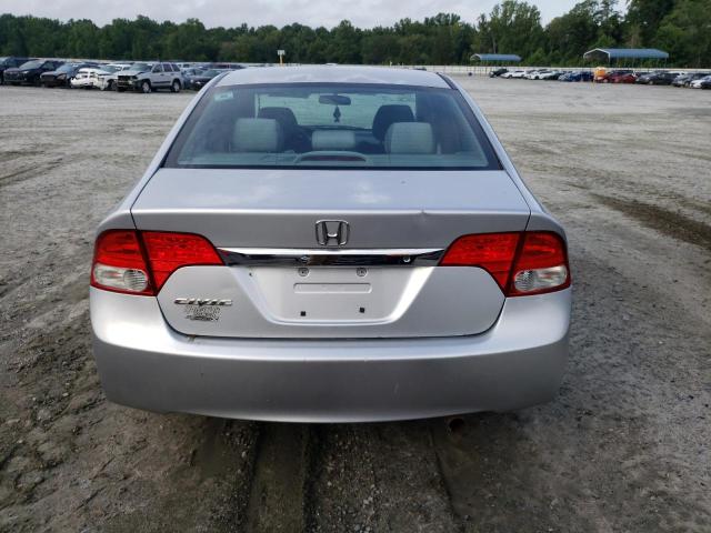 2HGFA1F56AH585990 - 2010 HONDA CIVIC LX SILVER photo 6