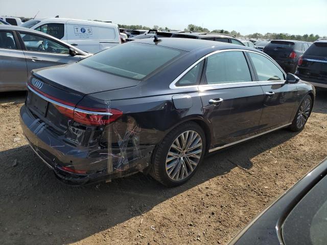 WAU8DAF89KN016145 - 2019 AUDI A8 L Чорний фото 3