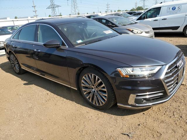 WAU8DAF89KN016145 - 2019 AUDI A8 L Чорний фото 4