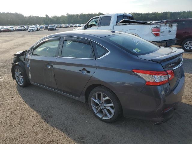 3N1AB7AP9FY237719 - 2015 NISSAN SENTRA S GRAY photo 2