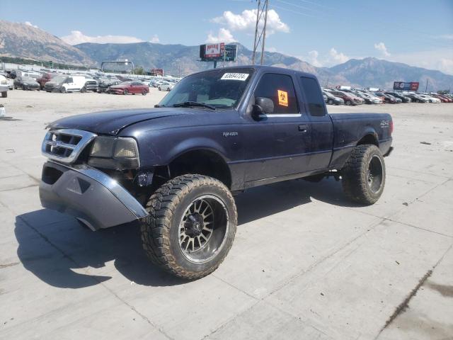 1FTZR15X9YPB77173 - 2000 FORD RANGER SUPER CAB BLACK photo 1