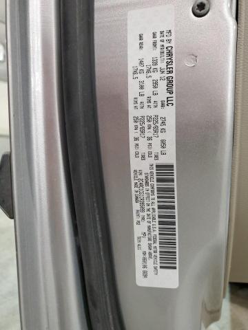 2C4RC1CG1CR395099 - 2012 CHRYSLER TOWN & COU TOURING L SILVER photo 13