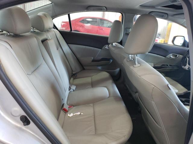 2HGFB2F9XCH536011 - 2012 HONDA CIVIC EXL ვერცხლისფერი ფოტო 10