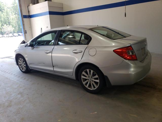 2HGFB2F9XCH536011 - 2012 HONDA CIVIC EXL ვერცხლისფერი ფოტო 2