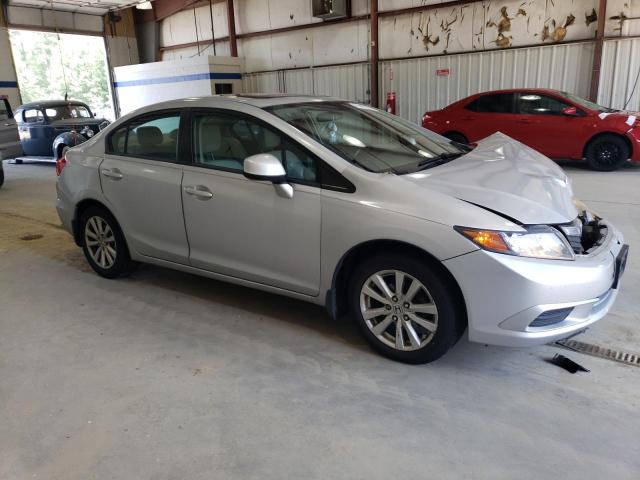 2HGFB2F9XCH536011 - 2012 HONDA CIVIC EXL ვერცხლისფერი ფოტო 4