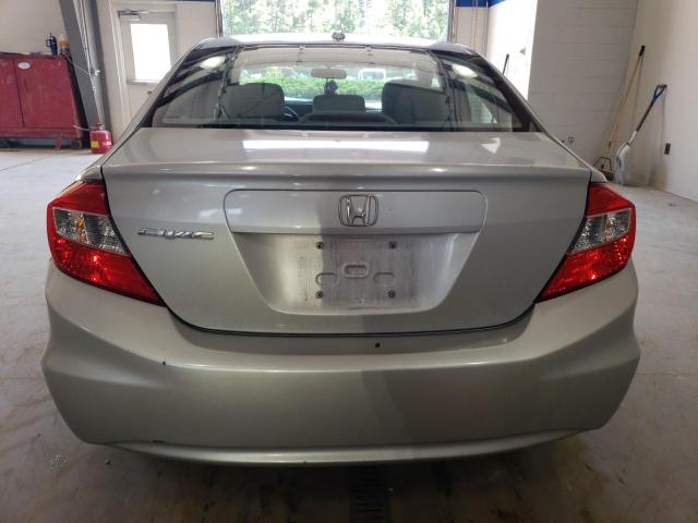 2HGFB2F9XCH536011 - 2012 HONDA CIVIC EXL ვერცხლისფერი ფოტო 6