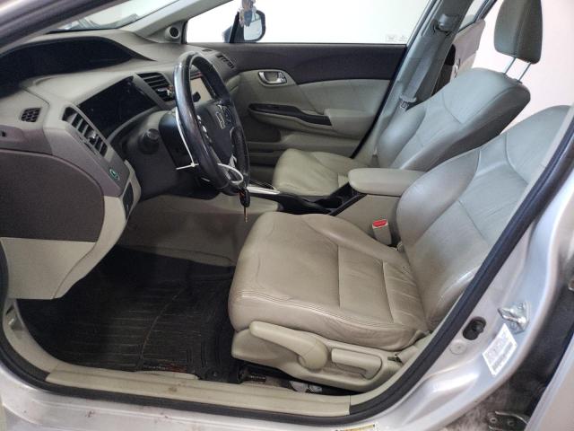 2HGFB2F9XCH536011 - 2012 HONDA CIVIC EXL ვერცხლისფერი ფოტო 7