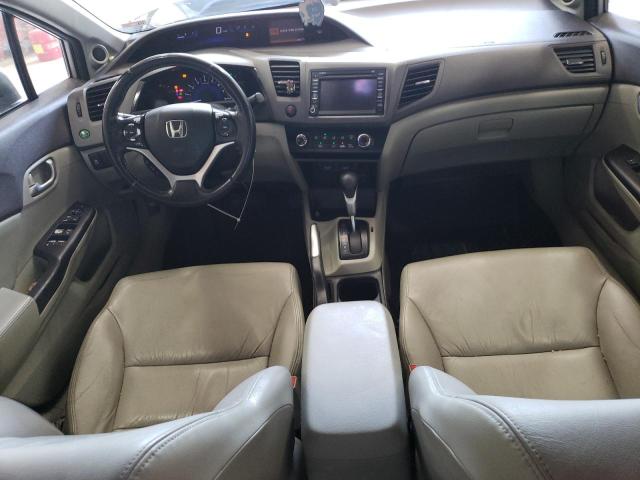 2HGFB2F9XCH536011 - 2012 HONDA CIVIC EXL ვერცხლისფერი ფოტო 8