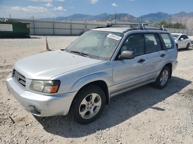 JF1SG65614G755651 - 2004 SUBARU FORESTER 2.5XS Серебристый фото 1