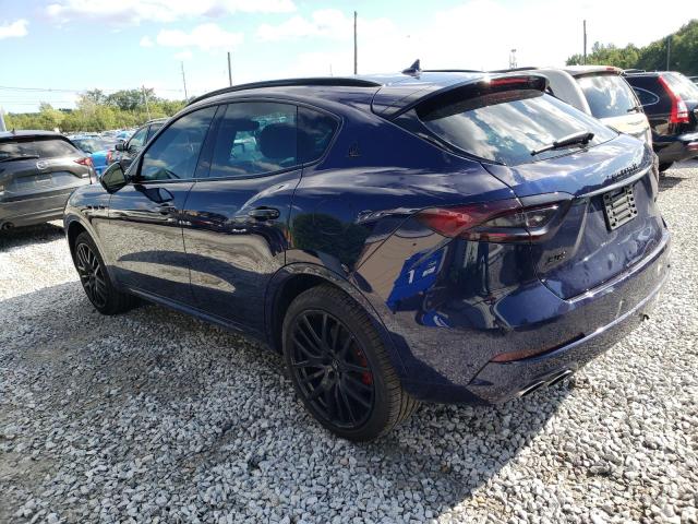 ZN661YUA7KX320241 - 2019 MASERATI LEVANTE S BLUE photo 2