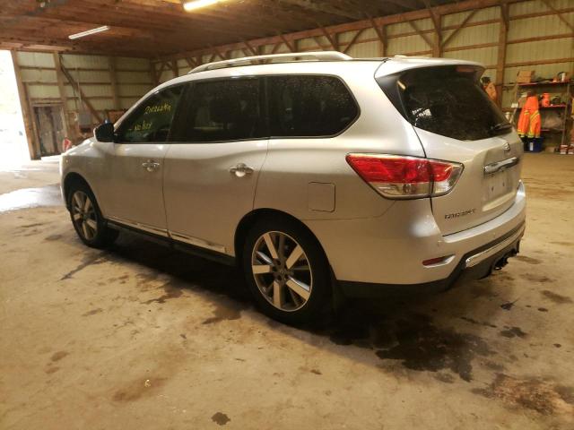 5N1AR2MM1EC604838 - 2014 NISSAN PATHFINDER S SILVER photo 3