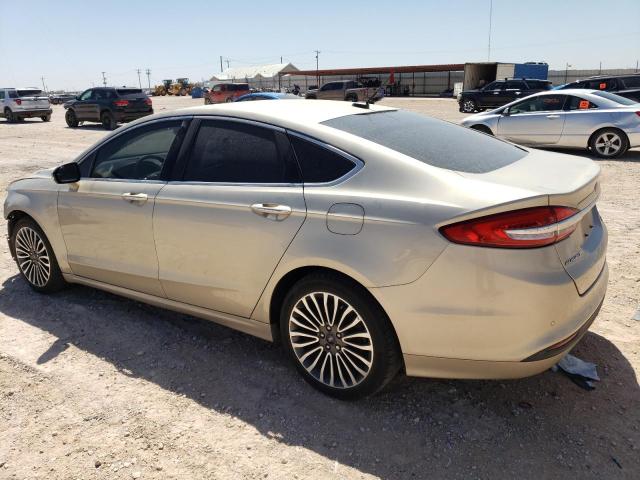 3FA6P0HDXHR141060 - 2017 FORD FUSION SE BEIGE photo 2