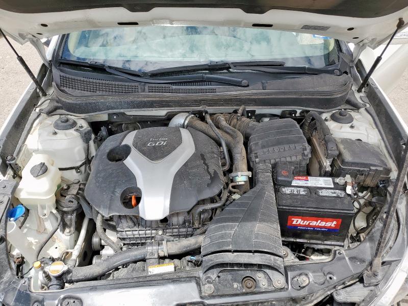 5NPEC4AB2CH384651 - 2012 HYUNDAI SONATA SE WHITE photo 11