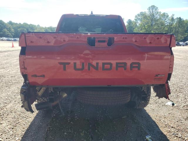 5TFNC5DB7RX040862 - 2024 TOYOTA TUNDRA CREWMAX PLATINUM წითელი ფოტო 6