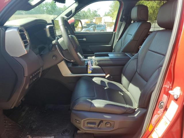 5TFNC5DB7RX040862 - 2024 TOYOTA TUNDRA CREWMAX PLATINUM წითელი ფოტო 7