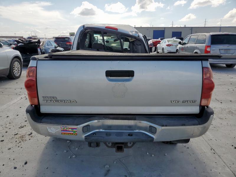 5TEUU42N05Z033724 - 2005 TOYOTA TACOMA ACCESS CAB Plata foto 6