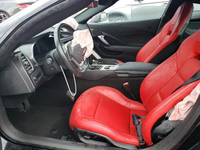 1G1YA2D71J5102746 - 2018 CHEVROLET CORVETTE STINGRAY 1LT BLACK photo 7