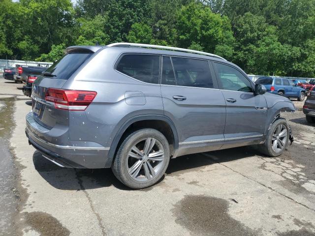 1V2YR2CA4KC573881 - 2019 VOLKSWAGEN ATLAS SE Szary zdjęcie 3