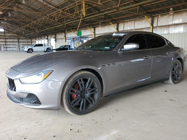 ZAM57RSL1H1218771 - 2017 MASERATI GHIBLI S GRAY photo 1