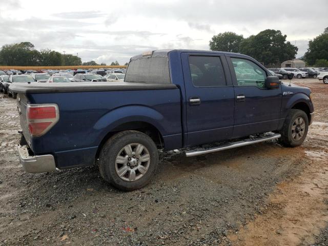 1FTFW1CV6AFD80238 - 2010 FORD F150 SUPERCREW BLUE photo 3