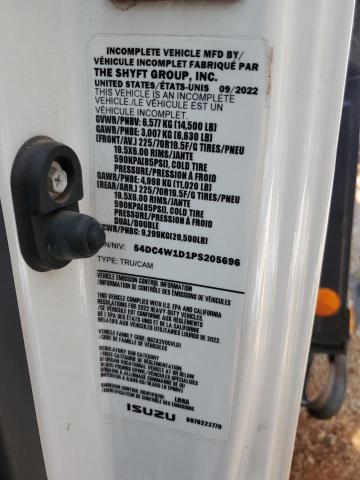54DC4W1D1PS205696 - 2023 ISUZU NPR HD Ақ фото 13