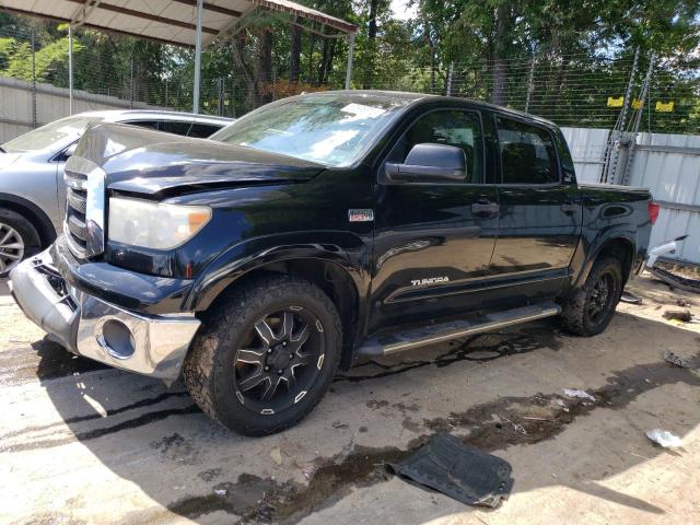 5TFEY5F17DX140782 - 2013 TOYOTA TUNDRA CREWMAX SR5 BLACK photo 1