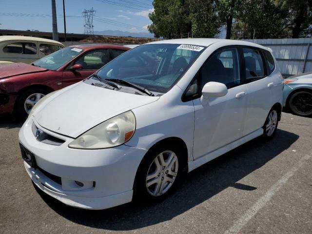 JHMGD38697S062460 - 2007 HONDA FIT S 白色 照片 1