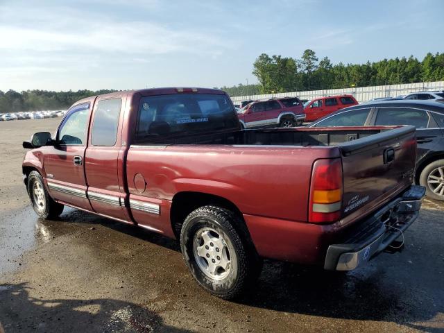 2GCEC19W9Y1394768 - 2000 CHEVROLET 1500 C1500 BURGUNDY photo 2