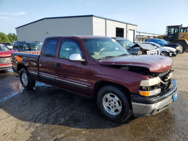 2GCEC19W9Y1394768 - 2000 CHEVROLET 1500 C1500 BURGUNDY photo 4