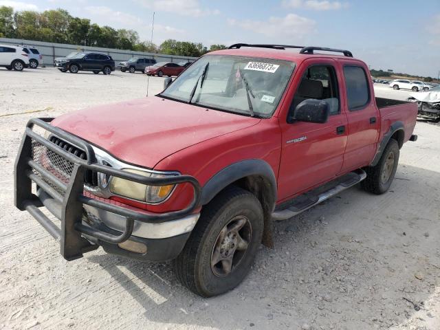 5TEGN92N73Z149197 - 2003 TOYOTA TACOMA DOUBLE CAB PRERUNNER RED photo 1