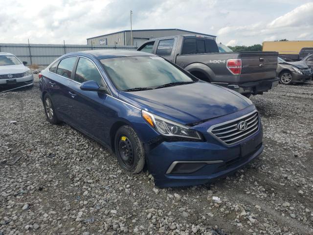 5NPE24AF5GH399981 - 2016 HYUNDAI SONATA SE 蓝色 照片 4