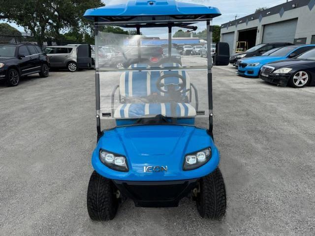 7R46S4BG6PT141393 - 2023 ICON GOLF CART BLUE photo 5