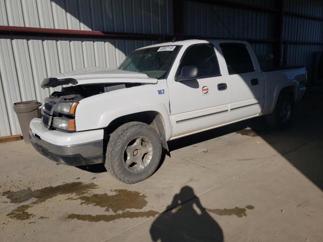 2GCEK13Z871133913 - 2007 CHEVROLET SILVERADO K1500 CLASSIC CREW CAB WHITE photo 1