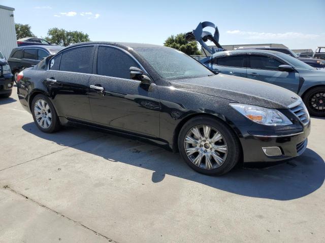 KMHGC46E39U054734 - 2009 HYUNDAI GENESIS 3.8L BLACK photo 4