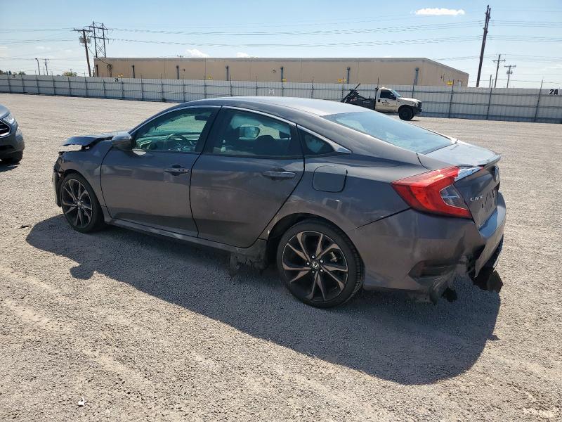 19XFC2F83KE019324 - 2019 HONDA CIVIC SPORT رمادي صورة 2