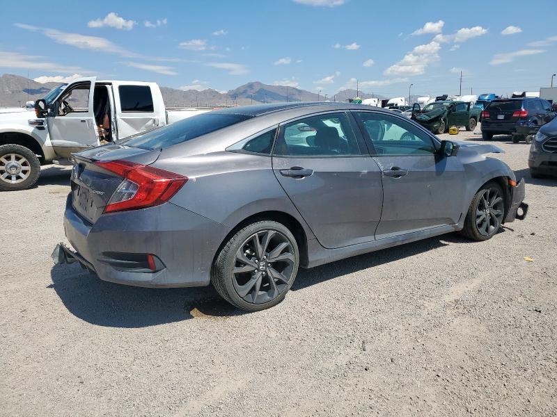 19XFC2F83KE019324 - 2019 HONDA CIVIC SPORT رمادي صورة 3