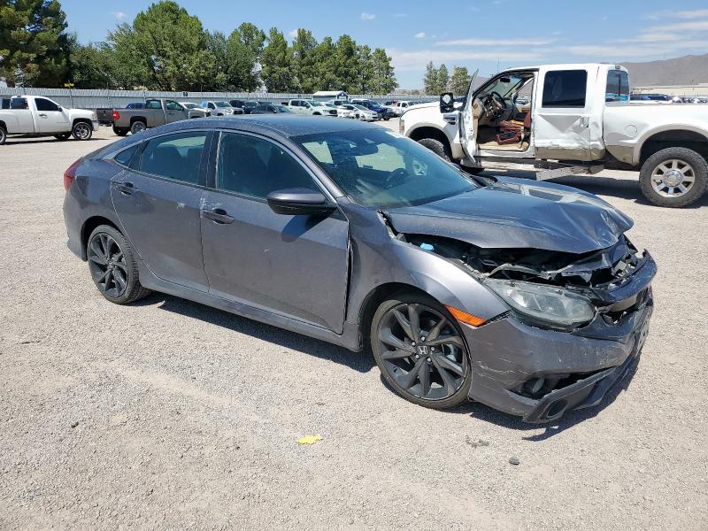 19XFC2F83KE019324 - 2019 HONDA CIVIC SPORT رمادي صورة 4