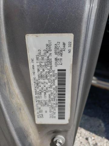 5TBBT44123S346586 - 2003 TOYOTA TUNDRA ACCESS CAB SR5 SILVER photo 12