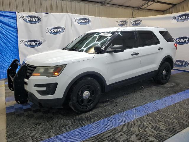 1FM5K8AR9GGC67467 - 2016 FORD EXPLORER POLICE INTERCEPTOR WHITE photo 1