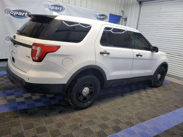 1FM5K8AR9GGC67467 - 2016 FORD EXPLORER POLICE INTERCEPTOR WHITE photo 3