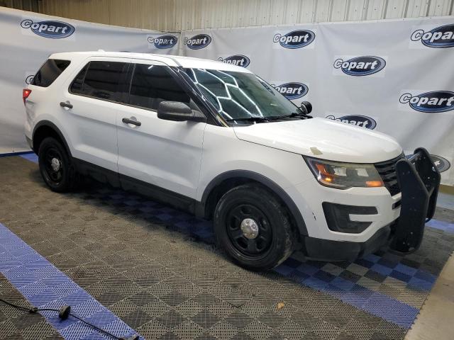 1FM5K8AR9GGC67467 - 2016 FORD EXPLORER POLICE INTERCEPTOR WHITE photo 4