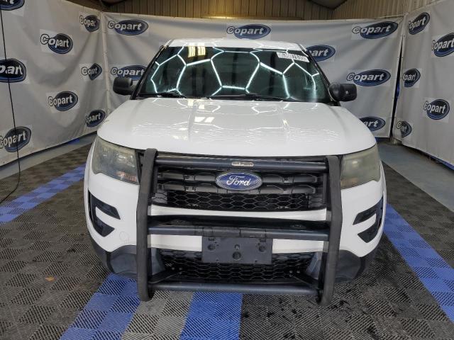 1FM5K8AR9GGC67467 - 2016 FORD EXPLORER POLICE INTERCEPTOR WHITE photo 5
