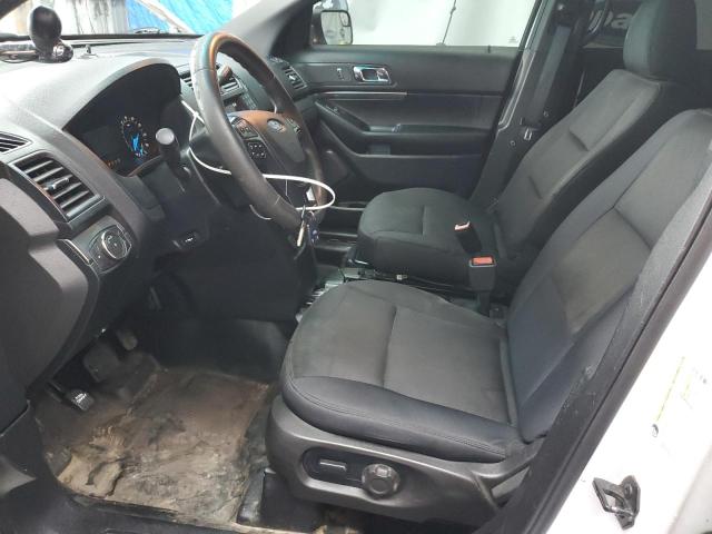 1FM5K8AR9GGC67467 - 2016 FORD EXPLORER POLICE INTERCEPTOR WHITE photo 7